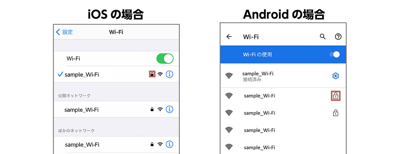 本当に大丈夫 その鍵付きのフリーwi Fi パスワードがあっても実は危ない フリーwi Fiの意外な落とし穴 Wi Fiコラム By Plus One Mall プラスワンモール