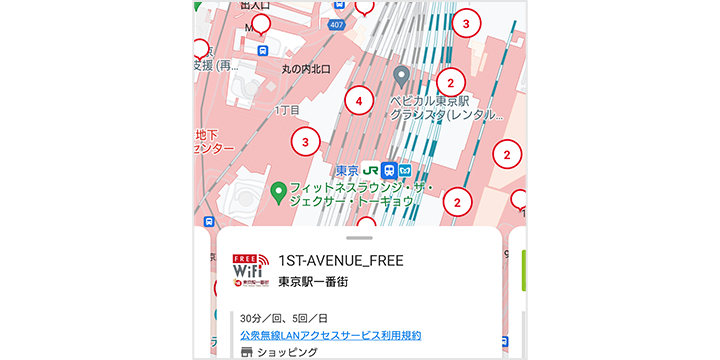 jw-autoのマップ画面