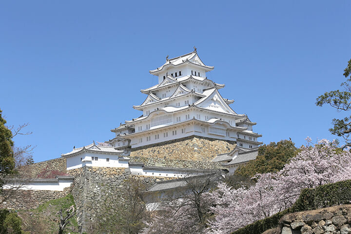 Exterior view of Himeji Castle