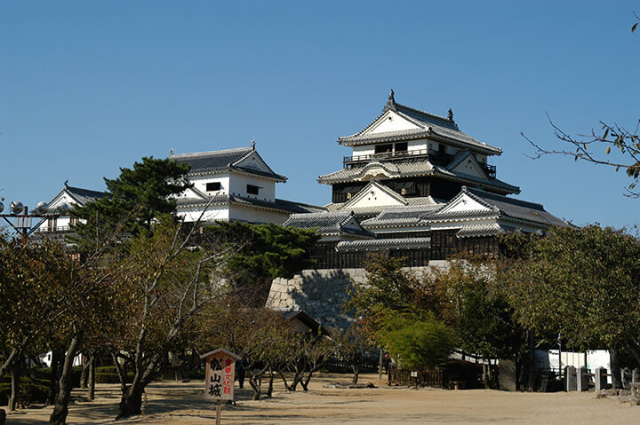 Exterior view of Iyo Matsuyama Castle