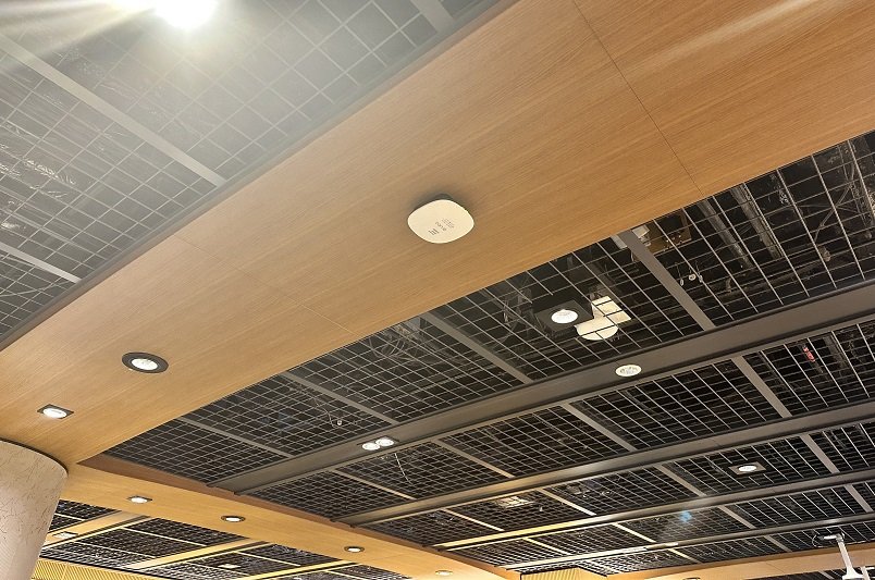 Access points on the ceiling
    
